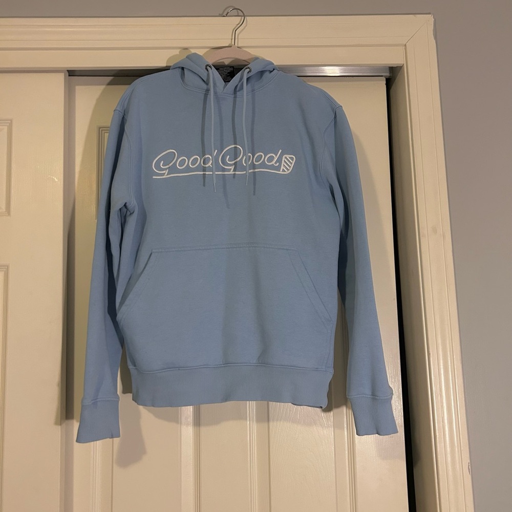 Good Good Light Blue Hoodie for Men